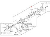 OEM 1988 Nissan Pathfinder Pump Assy-Power Steering - 49110-09G11