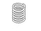 OEM 1989 Nissan Stanza Spring-Rear Suspension - 55020-06R10