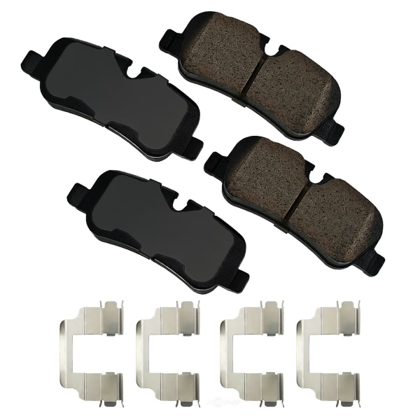 Akebono EURO™ Ultra-Premium Ceramic Rear Disc Brake Pads EUR1099A