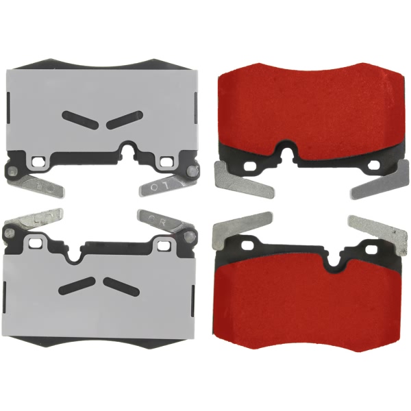 Centric Posi Quiet Pro™ Semi-Metallic Front Disc Brake Pads 500.14030