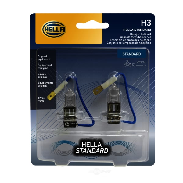 Hella H3Tb Standard Series Halogen Light Bulb H3TB