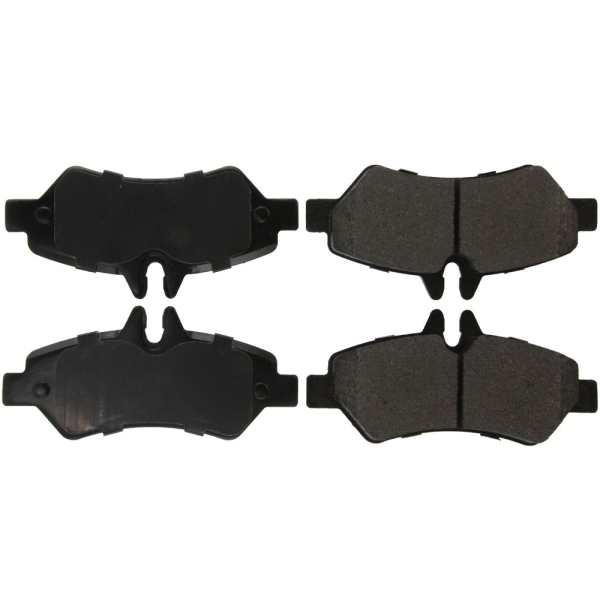 Centric Posi Quiet™ Extended Wear Semi-Metallic Rear Disc Brake Pads 106.13170