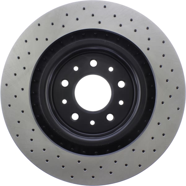 Centric SportStop Drilled 1-Piece Front Brake Rotor 128.20020