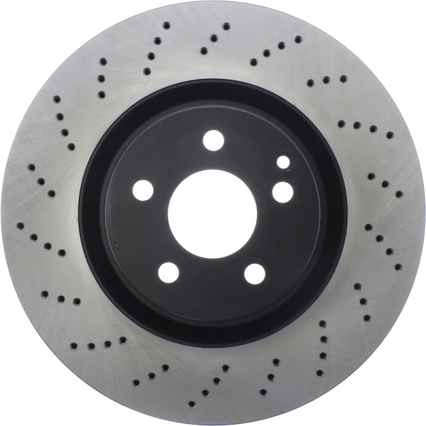 Centric SportStop Drilled 1-Piece Front Brake Rotor 128.35120