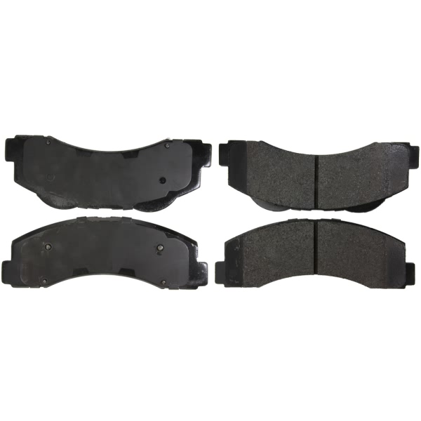 Centric Posi Quiet™ Extended Wear Semi-Metallic Front Disc Brake Pads 106.14140