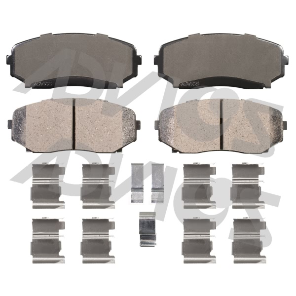 Advics Ultra-Premium™ Ceramic Front Disc Brake Pads AD1258