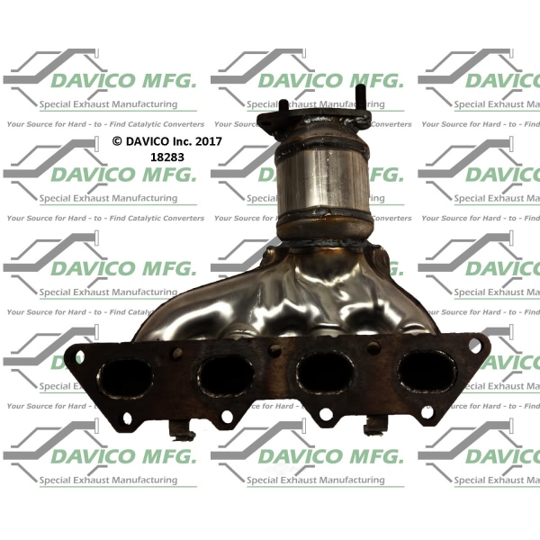 Davico Exhaust Manifold with Integrated Catalytic Converter 18283