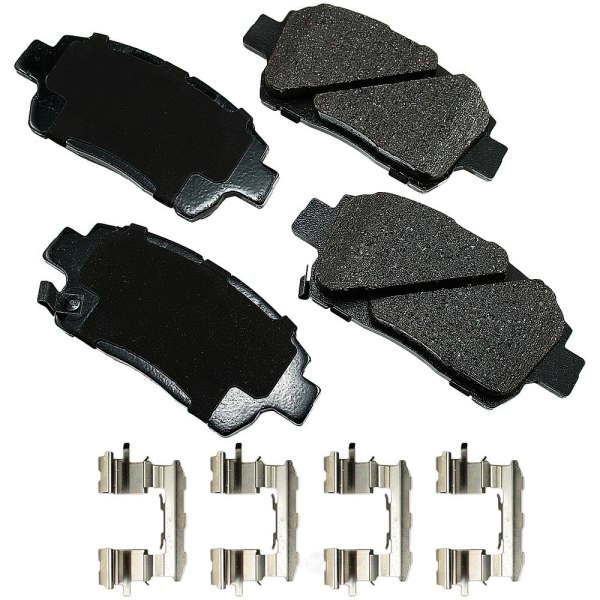 Akebono Performance™ Ultra-Premium Ceramic Front Brake Pads ASP822A