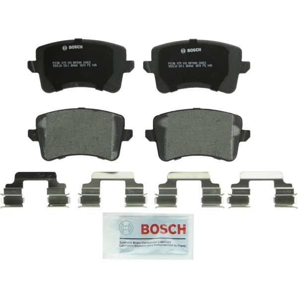 Bosch QuietCast™ Premium Organic Rear Disc Brake Pads BP1386
