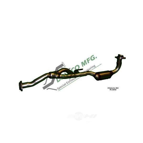 Davico Direct Fit Catalytic Converter and Pipe Assembly 193722