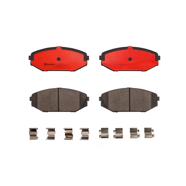 brembo Premium Ceramic Front Disc Brake Pads P28049N