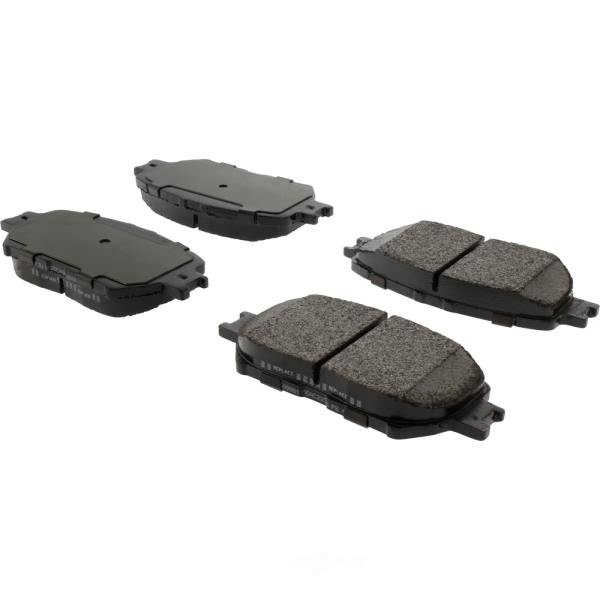 Centric Posi Quiet™ Extended Wear Semi-Metallic Front Disc Brake Pads 106.09081