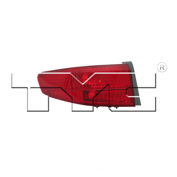 TYC Driver Side Outer Replacement Tail Light 11-5986-00