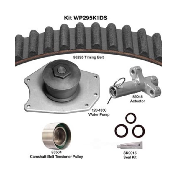 Dayco Timing Belt Kit With Water Pump WP295K1DS