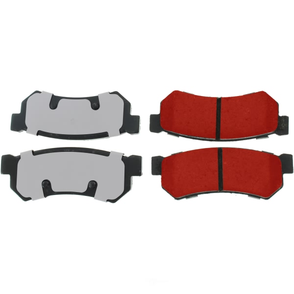 Centric Posi Quiet Pro™ Ceramic Rear Disc Brake Pads 500.13150