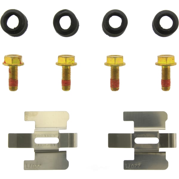 Centric Rear Disc Brake Hardware Kit 117.61023