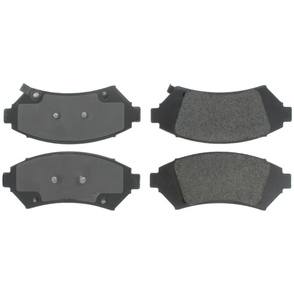 Centric Premium Semi-Metallic Front Disc Brake Pads 300.10760