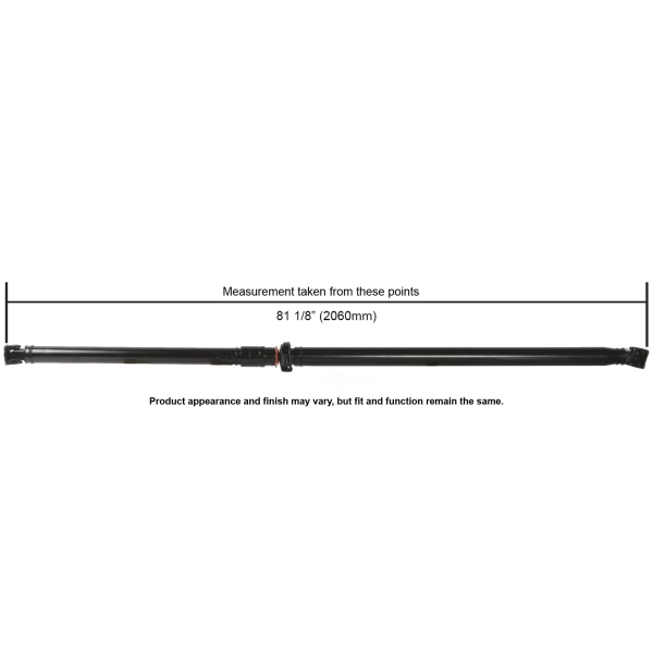 Cardone Reman Remanufactured Driveshaft/ Prop Shaft 65-4001