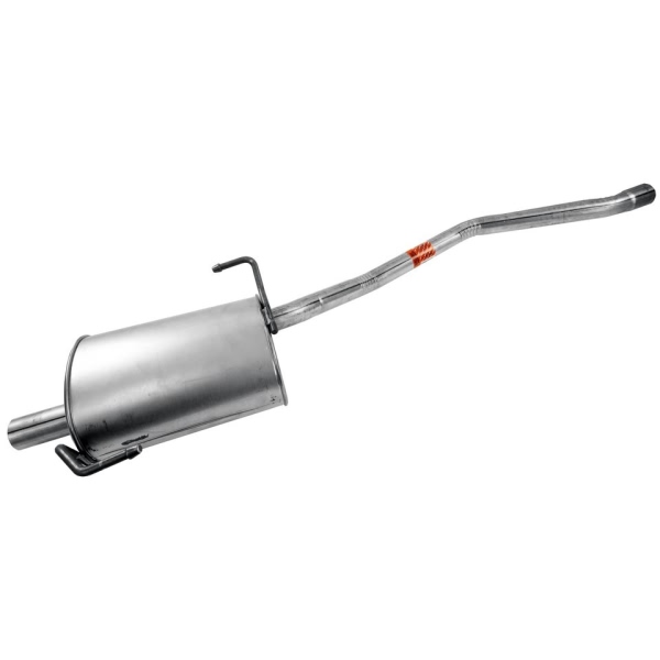 Walker Quiet Flow Stainless Steel Oval Aluminized Exhaust Muffler And Pipe Assembly 55595