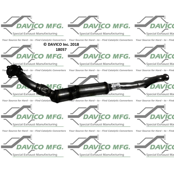 Davico Direct Fit Catalytic Converter and Pipe Assembly 18057