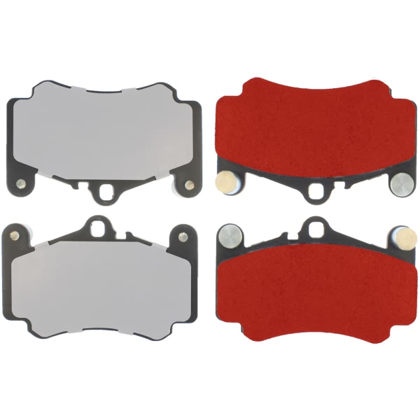 Centric Posi Quiet Pro™ Semi-Metallic Front Disc Brake Pads 500.09160