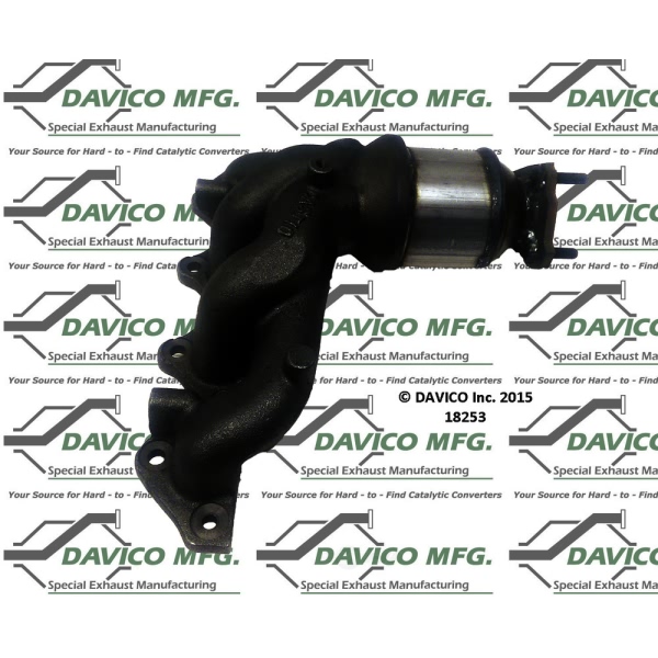 Davico Exhaust Manifold with Integrated Catalytic Converter 18253