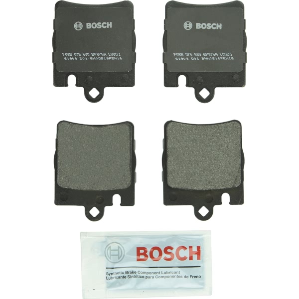 Bosch QuietCast™ Premium Organic Rear Disc Brake Pads BP876A