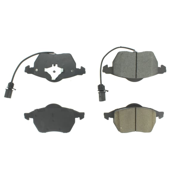 Centric Posi Quiet™ Semi-Metallic Front Disc Brake Pads 104.08400