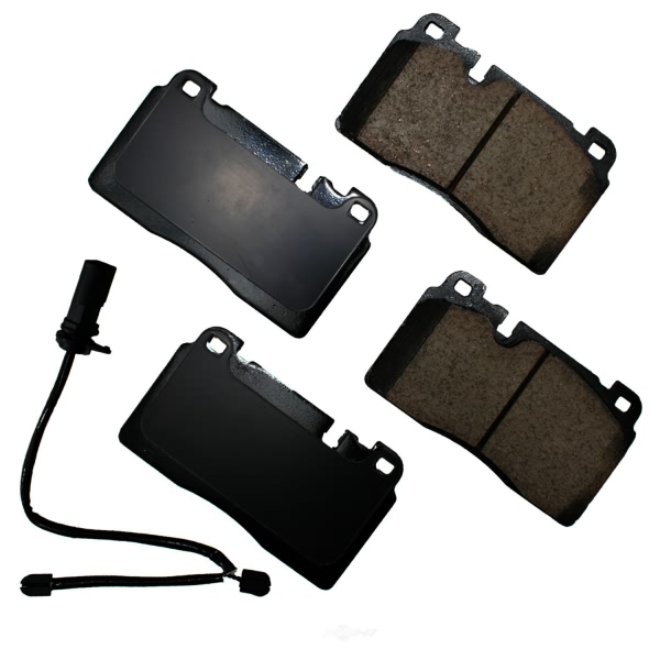 Akebono EURO™ Ultra-Premium Ceramic Front Disc Brake Pads EUR1663A