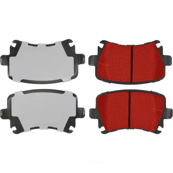 Centric Posi Quiet Pro™ Semi-Metallic Rear Disc Brake Pads 500.11081