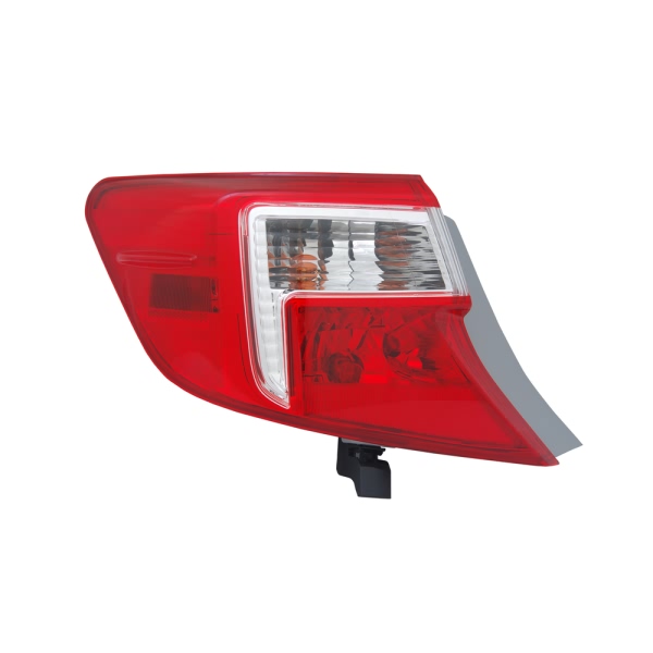 TYC Driver Side Outer Replacement Tail Light 11-6412-00-9