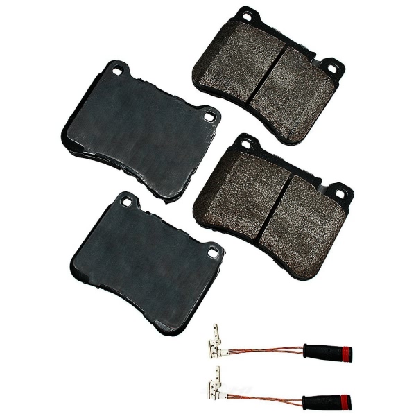 Akebono EURO™ Ultra-Premium Ceramic Front Disc Brake Pads EUR1121