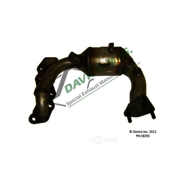 Davico Exhaust Manifold with Integrated Catalytic Converter 18292