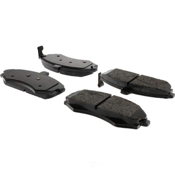 Centric Posi Quiet™ Extended Wear Semi-Metallic Front Disc Brake Pads 106.09410