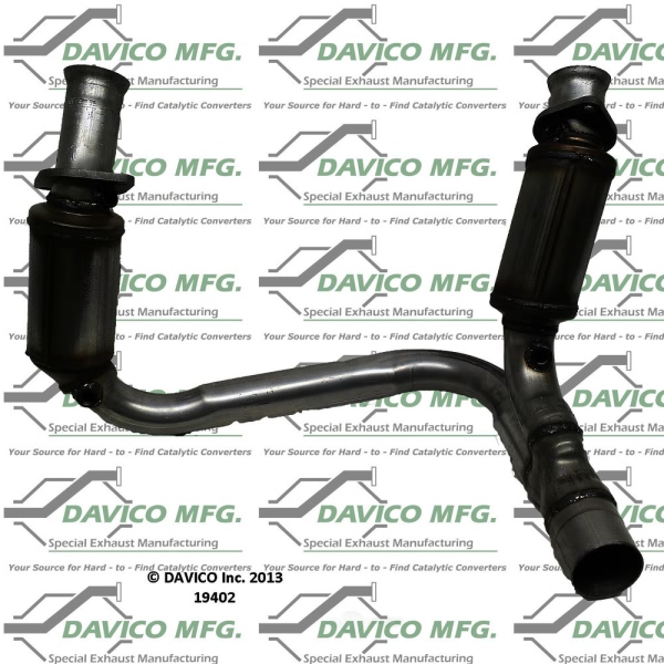 Davico Direct Fit Catalytic Converter and Pipe Assembly 19402