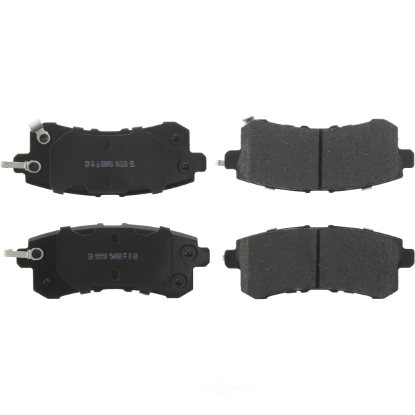 Centric Posi Quiet™ Ceramic Rear Disc Brake Pads 105.15100