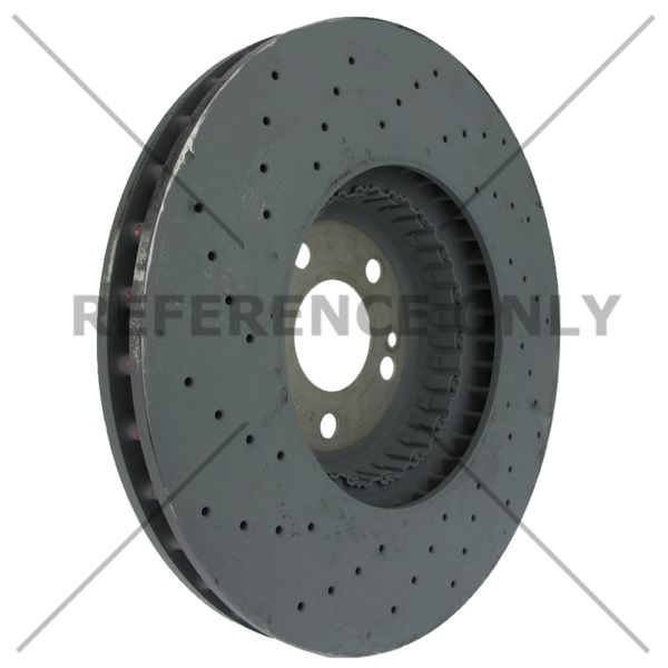 Centric SportStop Drilled 1-Piece Front Brake Rotor 128.35170
