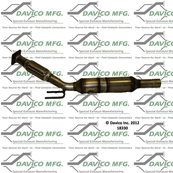 Davico Direct Fit Catalytic Converter and Pipe Assembly 18330