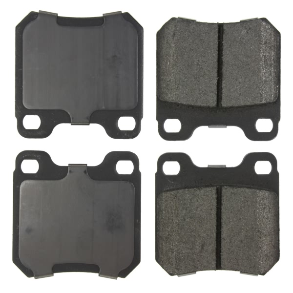 Centric Posi Quiet™ Semi-Metallic Rear Disc Brake Pads 104.07091