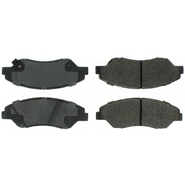 Centric Posi Quiet™ Semi-Metallic Front Disc Brake Pads 104.07740