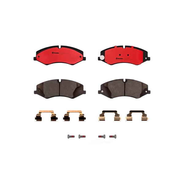 brembo Premium Ceramic Front Disc Brake Pads P44022N