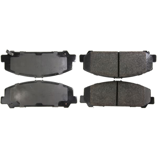 Centric Posi Quiet™ Extended Wear Semi-Metallic Front Disc Brake Pads 106.15090