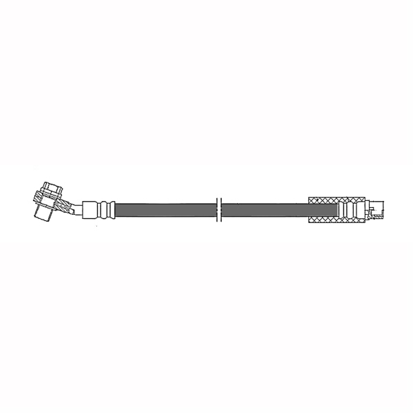 Centric Front Brake Hose 150.33064