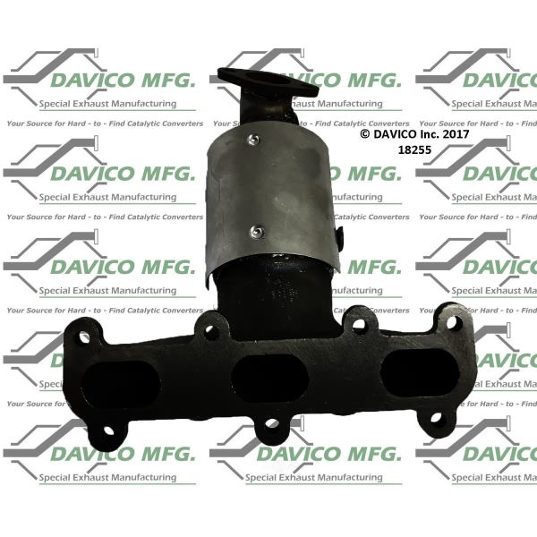 Davico Exhaust Manifold with Integrated Catalytic Converter 18255