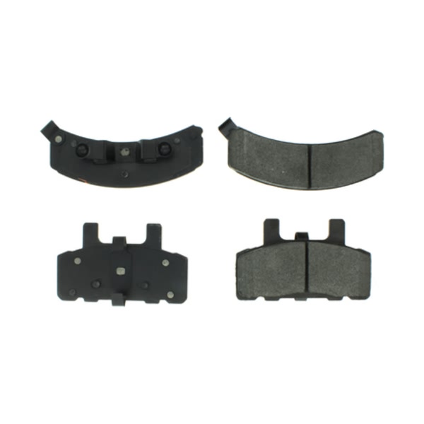 Centric Posi Quiet™ Extended Wear Semi-Metallic Front Disc Brake Pads 106.03690