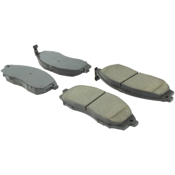 Centric Posi Quiet™ Extended Wear Semi-Metallic Front Disc Brake Pads 106.08300