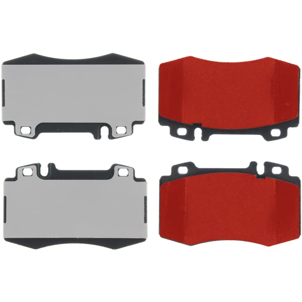 Centric Posi Quiet Pro™ Semi-Metallic Front Disc Brake Pads 500.08471