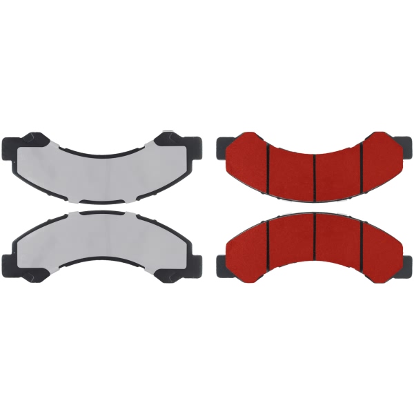 Centric Pq Pro Disc Brake Pads With Hardware 500.08250