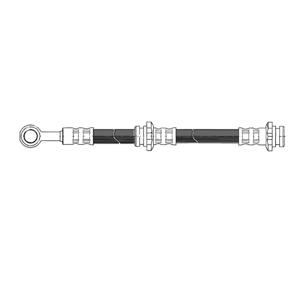 Centric Front Brake Hose 150.42015