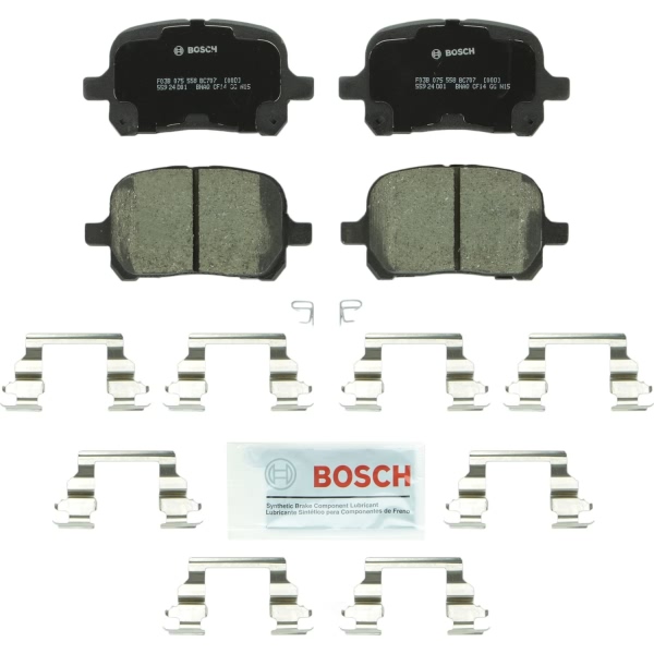 Bosch QuietCast™ Premium Ceramic Front Disc Brake Pads BC707